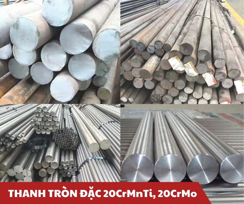 Thanh tròn đặc 20CrMnTi, 20CrMo - Unico Steel